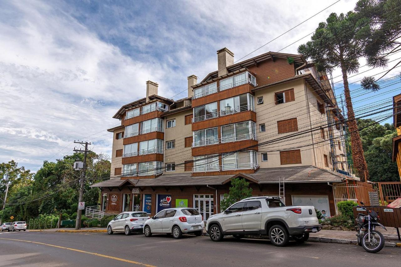 Rosa Edificio Parque Da Vinicola Daire Gramado Dış mekan fotoğraf